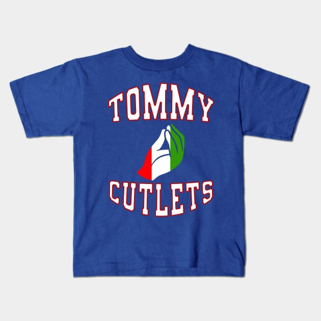 Tommy Cutlets Kids T-Shirt by Nolinomeg